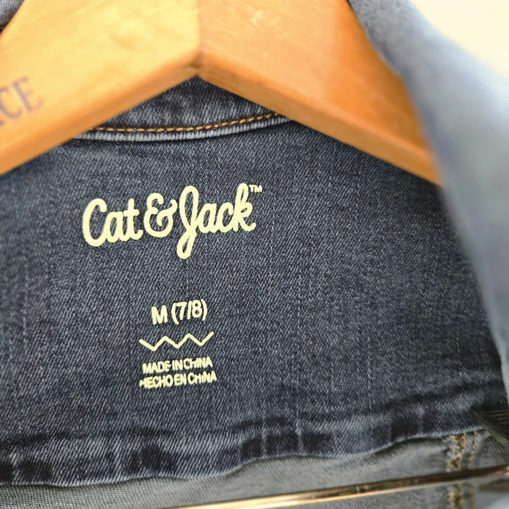 Cat & Jack Blue Denim Jacket With